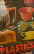 A late 20th Century Victoria and Albert Museum exhibition poster on plastic, 'Plastics, the