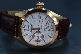 A boxed Ingersoll Limited Edition 120th Anniversary Automatic wristwatch, the spiral dial having