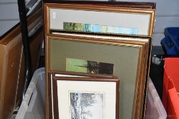 A collection of assorted pictures and prints.
