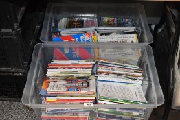 Non League Football Programmes, 1970's to 00's, FA Challenge Trophy Final x5, GM Vauxhall, Dr