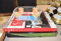 A copy of the Daily Express Cars of the Late 60's British and Imported Models 1965-70, a boxed DVD