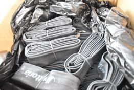 A box of Bicycle tyre tubes