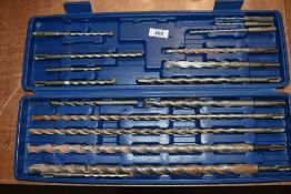 A box of Masonary drills
