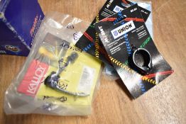 A selection of Seat and handlebar adjusters. (new old Stock)