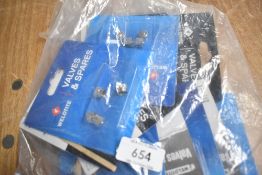 Twelve Weldtite Valves and Spares. (old new stock)