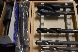 A selection of wood drills and reamers