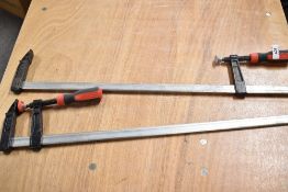 A pair of DIN5117 26' F Clamps