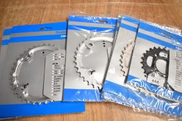 Eight Shimano Chain Ring in 110mm, 104mm and 64mm