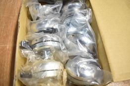 A box of new bicycle bells