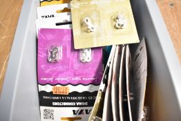 A selection of various bike chain links and pins. (old new stock)