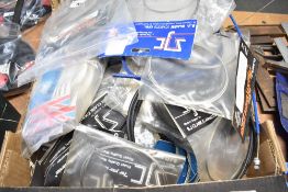 A box of bicycle brake and gear cables