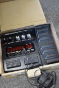 A Zoom GFX-707 guitar multi-effects processor