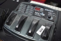 A DOD Tec4x guitar preamp with effects