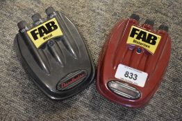 Two Danelectro FAB guitar pedals (Metal & Distortion)