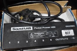 A Soundlab pedal power unit