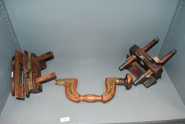 A selection of late 19th and early 20th-century carpenters hand tools, to include a Chas. Henry of