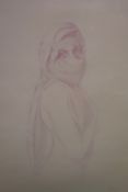 *Local Interest* Kevin Chester (British Contemporary) Colour Pencil drawing 'Salcome V IV',
