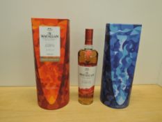 A 700ml (70cl) bottle of The Macallan One Night on Earth in Scotland Highland single malt Scotch