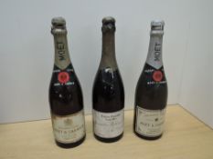 Vintage Champagne, Renaudin Bollinger & Co, Moet & Chandon Premiere Cuvee x2, no strenght or