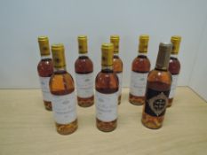 French Sweet White Wine, Domaine du Haut Rauly Monbazillac 2011 x7 and Contesse de Balmont 2017, all