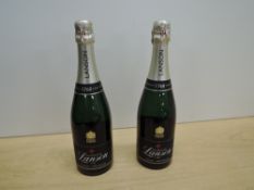 Lanson Le Black Creation 258 Champagne, 12.5% vol, 750ml, 2 bottles, seal and level good