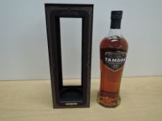 A 70ct bottle of Tamdhu 18 year old limited release Speyside single malt whisky, matured in sherry