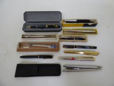 Pens and pencils: to include a Conway Stewart Dinkie