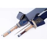 Two Hardy trout fly rods