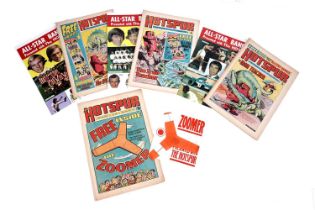 Hotspur Comics, with giveaway gifts