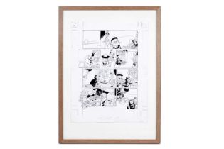 Minnie the Minx original Beano Comic artwork