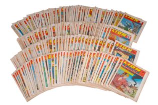 Sundry issues of The Lion Comic 1970-1974
