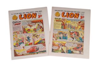 The Lion Comic No's 1 and 2, published 1952