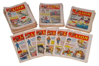 Sundry issues of The Lion Comic 1961-1964