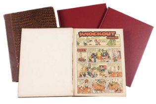 Knockout Comic, early bound issues