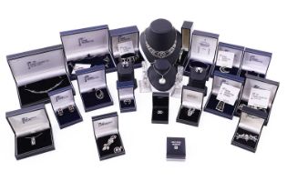 A Charles Rennie Mackintosh inspired collection of silver jewellery