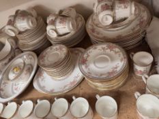 A Royal Doulton Canton H5052 pattern part tea,