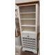 A modern oak and cream painted kitchen table and eight chairs together with a matching sideboard, - Image 4 of 6