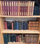 Cassell's History of England leather bound in eight volumes together with volumes of Punch and