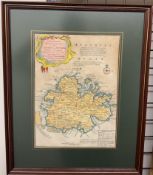 After Eman Bowen, a new and accurate map of the Island of Antigue and Antego,