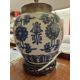 A Japanese Imari pattern vase converted to a table lamp together with three Chinese blue and white - Image 12 of 25