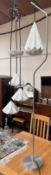 A Hatton 1 grouping of three pendant light manufactured by Original BTC,