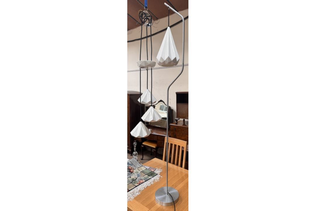 A Hatton 1 grouping of three pendant light manufactured by Original BTC,