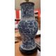 A Japanese Imari pattern vase converted to a table lamp together with three Chinese blue and white - Image 7 of 25
