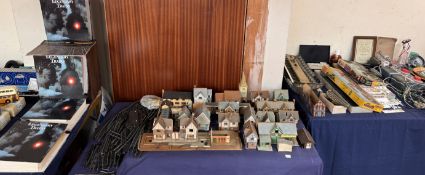 Legendary Trains bound files together with model train buildings, track,