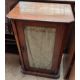 An oak court cupboard together with an oak bureau and a walnut music cabinet - Image 2 of 4