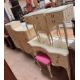 A cream painted part bedroom suite comprising a dressing table, - Image 1 of 3