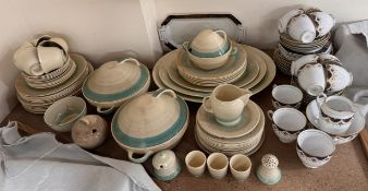 A Susie Cooper pottery part dinner set,