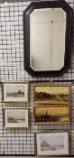 H Dolland Hulke Landscape scene Watercolour Signed Together with two others by the same artist,