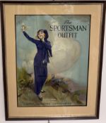An Advertising poster titled 
