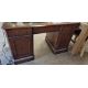A Charles Barr reproduction pedestal desk with a leather inset inverted breakfront top above a - Image 2 of 8